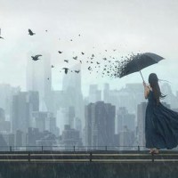 站在无人的风口